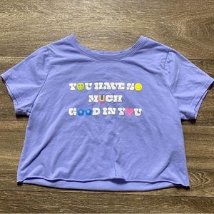 cutest cropped baby tee from cat & jack 🩷